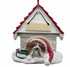 Bulldog Ornament A Great Gift For Bulldog Owners Hand Painted and Easily Personalized "Doghouse Ornament" With Magnetic Back...