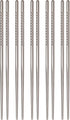 Helen’s Asian Kitchen Stainless Steel Chopsticks, 9-Inches, 5-Pair...