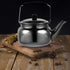 Lurrose Whistling Tea Kettle 1.5QT Stainless Steel Teakettle with Cool Grip Handle Whistling Teapot for Stovetop...
