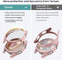 Tensea [5+5Pack for Samsung Galaxy Watch 7 Screen Protector Case 44mm Accessories, Hard PC Bumper/HD Anti-Fog Tempered Glass Protective Film, Face...