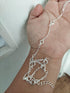 Beaded Anklet Bracelet Simple Chain Jewelry Beads Ankle Bracelet Foot Chain...