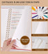 Blank Spiral Notebook Journal 8.5” x 11”, A4 Large Sketch Book for Women Men, 100 GSM Blank Paper Drawing Notebook, Plastic Hardcover Spiral Bound...