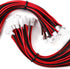 Chanzon 30 Pairs Jst PH2.0mm 22AWG Pitch Plug Connector for 2Pin Micro Jack and 5.9inch(15cm) UL1007 Tinned Copper Wire had 60Pcs Male and Female ...