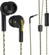 KICKER 46EB74 Wired Earbuds | in-Ear Noise-Isolating Earphones Stereo Monitor Headphones Silicone Ear Tips 3 Sizes | in-Line Mic and Multi-Functio...