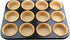 Eoonfirst Standard Size Baking Cups Food-Grade Greaseproof Paper Cupcake Liners 200 Pcs (Natural)...