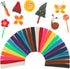 UPINS Wax Craft Sticks Bulk 700Pcs Bendable Sticky Wax Yarn Sticks in 13 Colors with Storage Bag for Students Adults DIY Art Supplies...