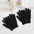 2 Pairs Winter Magic Gloves Stretchy Warm Black Knit Gloves for Men or Women (One Size Fits All)...