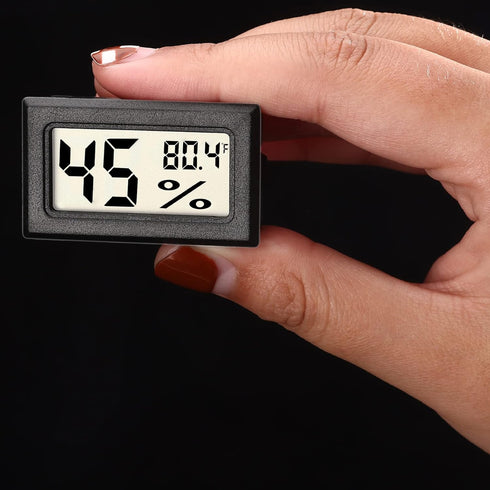 Goabroa Mini Hygrometer Thermometer Digital Indoor Humidity Gauge Monitor with Temperature Meter Sensor Fahrenheit (?)
