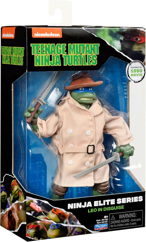Teenage Mutant Ninja Turtles: Ninja Elite 6" Leonardo in Disguise Figure by Playmates Toys...