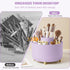 CenYouful Makeup Brush Holder Organizer,5 Slot 360° Rotating Make up Brushes Cup, Makeup Organizer Countertop for Cosmetics, Nail Polish, Art Supp...