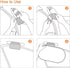 Car Window Sunahde WANPOOL Car Roof Handle Sunshade and Sunlight Blocker for Children and Adults - Silver...