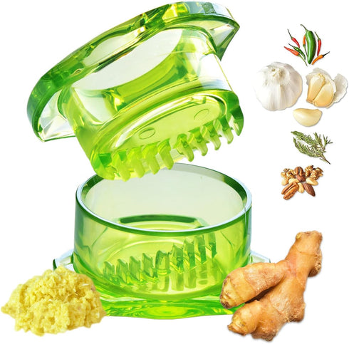 Nextrend Garlic Twister 4th Generation - 3-5 Clove Capacity, Dishwasher-safe, BPA-Free (Green)...