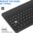 Bluetooth Keyboard for iPad 5th~10th gen, iPad Air (M2 2024, 5th/4th gen), iPad Pro 11-in, Samsung Galaxy Tablet, Xiaomi, Wireless Design, USB-C R...