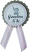 Grandma to Be Pin Elephant Baby Shower Pin for nona to wear, Pink & Gray, It's a Girl Baby Sprinkle...
