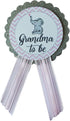Grandma to Be Pin Elephant Baby Shower Pin for nona to wear, Pink & Gray, It's a Girl Baby Sprinkle...