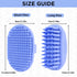 Pet Grooming Bath Brush Cat Dog Brush for Long/Short Hair Rubber Shower Scrubbing and Soothing Massage Essential Puppy Accessories Calming Excelle...