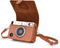 Rieibi Instax Mini EVO Case - Vintage PU Leather Protective Case for Fuji Instax Mini EVO Instant Camera - Removable Case with Adjustable Shoulder...