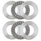 XIKE 2 Pcs NTA2840/TC2840+2TWA Thrust Needle Roller Bearings 1-3/4"x2.5" with Washers, Fits DIY/Electric?Manual Tools, Cars/Trucks/TWAilers/Two?Th...