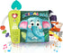 Baby Books Toys 6-12 Months - Baby Musical Toys Newborn Montessori Toys for Babies - Soft 3D Activity Cloth Tummy Time Book - Infant Early Develop...
