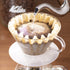 ???(Kalita) Carita WDG-185 Coffee Wave Series Glass Dripper for 2-4 People, Clear #05112...