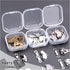 DUOFIRE Small Containers with Lids 12 Packs Plastic Box Clear Small Storage Containers Bead Organizer for Beads, Crafts, Jewelry, Small Items (1.3...