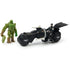DC Comics, Batman and Swamp Thing Armory Attack Batcycle Set, Exclusive Armored Batman and Swamp Thing Action Figure with Accessories, Kids Toys f...