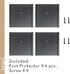 6x6x6 Inches Post Protector with Screws, Inner Size 5.5"x5.5", Protect Mailbox, Deck & Fence Posts from Damage to Lawn Maintenance Equipment, Fit ...