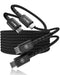 imuto USB C to USB C Cable (6.6ft, 2-Pack) 100W Fast Charging Cable Braided for iPhone 15/15Pro/15Plus/15ProMax MacBook Pro 2020,iPad Pro 2020, iP...