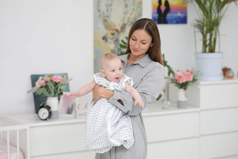 Baby Sleeping Bag Sack – Infant Sleeping Bags - Pure Cotton Wearable Blanket Baby Sleep Bag – Unisex Zip Up Baby Bag for Boys and Girls (Grey Clou...