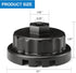 Oil Filter Wrench for Toyota and Lexus - Fits 2.5-5.7L Engines with 64mm Cartridge Style Oil Filter System - 4 Slots for Easy Removal...