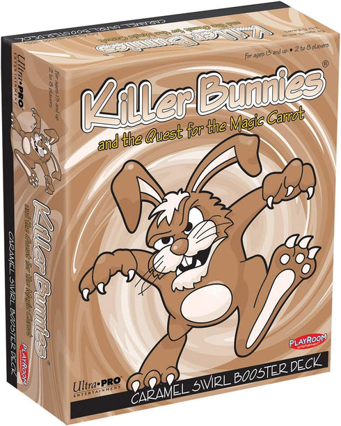 Playroom Entertainment Killer Bunnies & The Quest for The Magic Carrot Caramel Swirl Booster Deck Board Games...