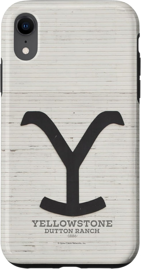 Yellowstone - Dutton Ranch White Barn Case for iPhone XR...