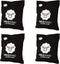Black Sheep - Bamboo Charcoal Natural Air Purifying Bag - Eliminates Odors in Homes, Cars, Bags, Shoes, Closets & More - 200g (4)...