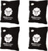 Black Sheep - Bamboo Charcoal Natural Air Purifying Bag - Eliminates Odors in Homes, Cars, Bags, Shoes, Closets & More - 200g (4)...