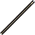 Mandala Crafts 48 Inch Metal Heavy Duty Zippers - #10 Black Tape Gold Metal Separating Zippers for Sewing Jacket Coat Upholstery...