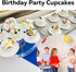 Evelots Teacup Silicone Cupcake Liners for Baking 12 Pc Set Oven Safe Non Stick (6 Cups & 6 Saucers) Reusable Baking Muffin Cups - BPA Free -2 Col...