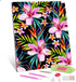 TISHIRON Diamond Art Painting Kits for Adults Floral Arts and Crafts for Beginners Flowers Leaves DIY Full Drill Diamond Art Kits Crystal Painting...
