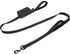 Heavy Duty Dog Leash for Medium to Large Dogs with Two Padded Handles 4FT/6FT, Double Handle Dog Leash (Black, 6 FT x 1" Wide, Poop Bag Holder Inc...