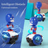 Dancing Robot Spider Toys Interactive Musical Super Captain Car Toy Flashing Lights Intelligent Interactive Educational Robot for Chirldent Day Bi...