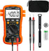 BTMETER BT-39K DVOM Multimeter with Case, 4000 Count Volt Ohm Amp Meter Autoranging DMM for AC/DC Current, Voltage, Resistance Frequency Tester, w...