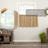 VHC Brands Primitive Farmhouse Kitchen Window Curtains-Tobacco Cloth Fringed Tier Pair, Set 24x36, Khaki Tan...