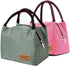 2PCS Lunch Bags Reusable Lunch Tote Bags Portable Lunch Cooler Bag Lunch Holder Insulated Lunch Box Bag for Picnic Office Beach (Green+Red)...