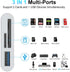 SD Card Reader for iPhone iPad, 5-in-1 Lightning to USB Adapter SD Card Viewer with SD/TF Card USB 3.0 Adapter, Memory Card Reader for iPhone iPad...