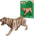 Eco 3D Wooden Puzzle Tiger from Deluxebase. Animal Themed DIY 3D Puzzle Craft Kit. Sustainable Wood Safari Animal Toys. Perfect Model Building Kit...