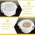 Rice Net,43" x 43" Sushi Rice Cooking Net,Non-Stick Rice Cooker Napkin,Reusable Home or Commercial Rice Net Napkin,Cooking Steam Cloth,Bamboo Stea...