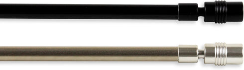 Rod Desyne - CF03-28-5 Café Rod 7/16" #03, 28-48 inch-Satin Nickel, 28-48"...