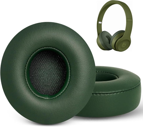 Solo 2 Solo 3 Ear Pad Replacement, GVOEARS Earpad Cushions for Beats Solo 2/3 Wired Wireless Headphones with Soft Leather Noise Isolation Memory F...