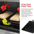 Cooks Innovations Toaster Oven Non Stick Liner & Crisper Set - Get Crispy Food Every Time - Easy Clean Up - Premium Crisping Sheet with Nonstick O...