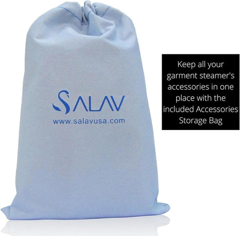 SALAV Heavy Duty Commercial Full-Size Garment Steamer (ACCESSORIES SET ONLY: Mini Ironing Board, Steam Mitt, 3-pc Descaler, Storage Bag)...