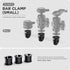 TUSITA Lock 360 Base - Small Bar Clamp...